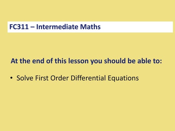 Differentiation | PPT
