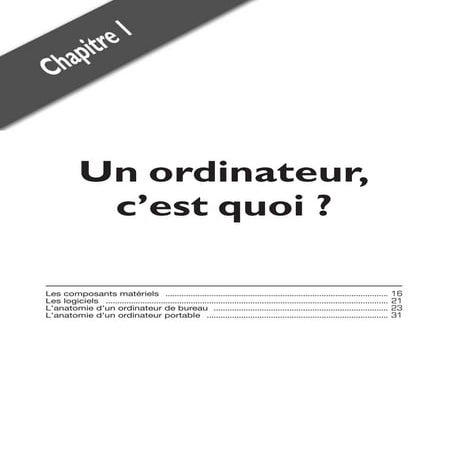 l'ordinateur
