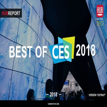 HUBREPORT Best of CES 2018 Extrait