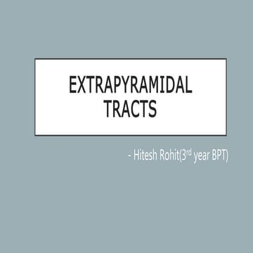 Extrapyramidal tract.HR