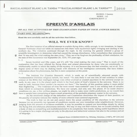 Extraterrestrial life