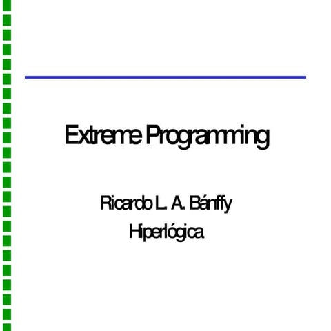 XP - Extreme Programming | PDF