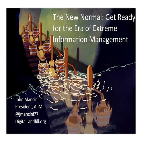 Are You Ready for the Era of Big Data and Extreme Information Management?