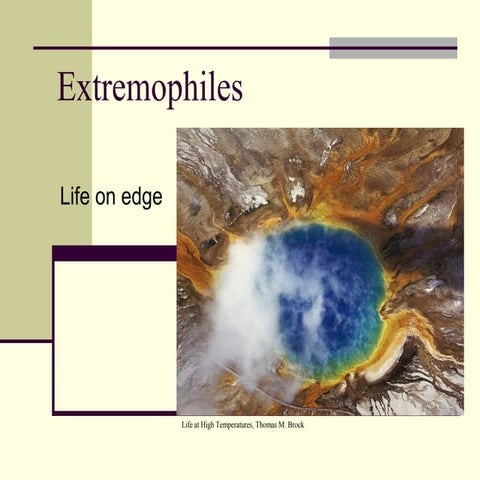 4.5 Extremeophiles