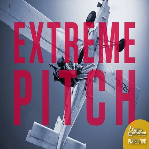 Extreme Pitch - Quick tips for startupers in a rush