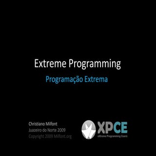 Apresentando Extreme Programming