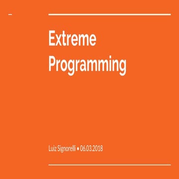Extreme Programming