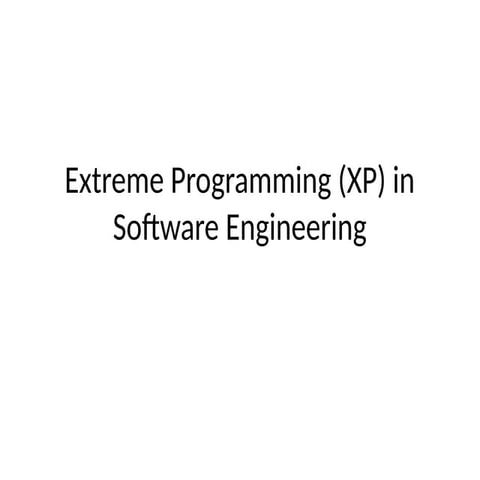 Extreme_Programming_XP. in Software engineering pptx