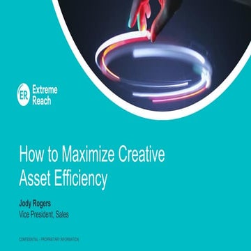 Three Tips to Maximize Creative Asset Efficiency