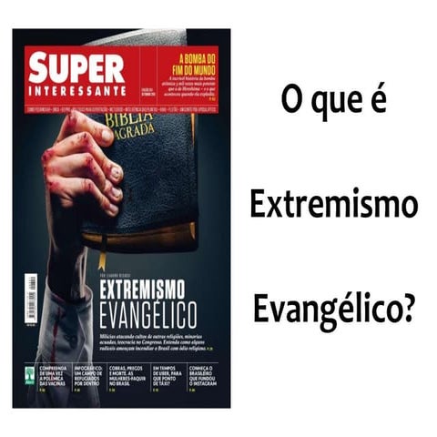 Extremismo Evangélico | PPTX