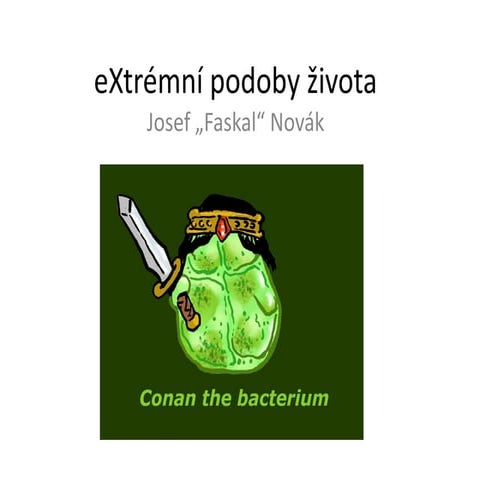 Extrémní podoby života (Josef "Faskal" Novák)