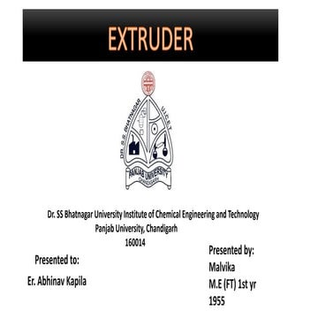 Extrusion