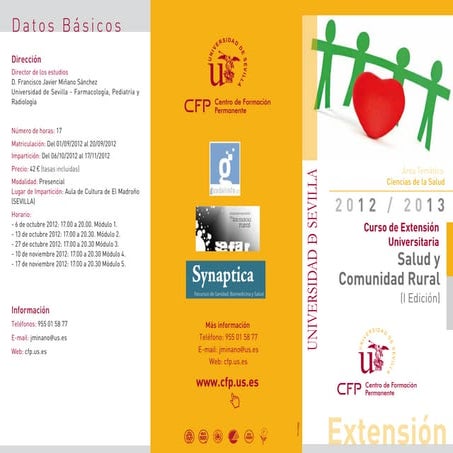 Curso de Extensión Universitaria Salud y Comunidad Rural