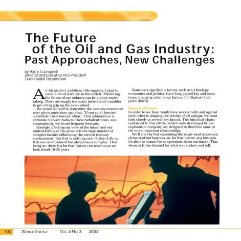 Challenges in the oil and gas sector overview and outlook | PPT