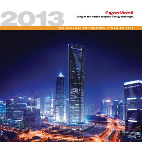 ExxonMobil : Global Energy Outlook | PDF