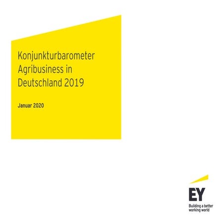 Trotz Rekordumsätzen ist die Stimmung im Agribusiness durchwachsen