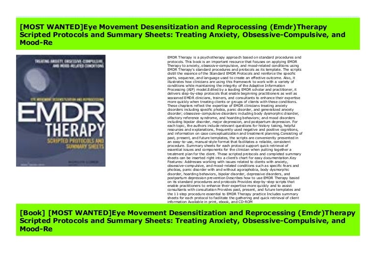 Books Clinical Psychology EMDR and Mood-Related Conditions Obsessive