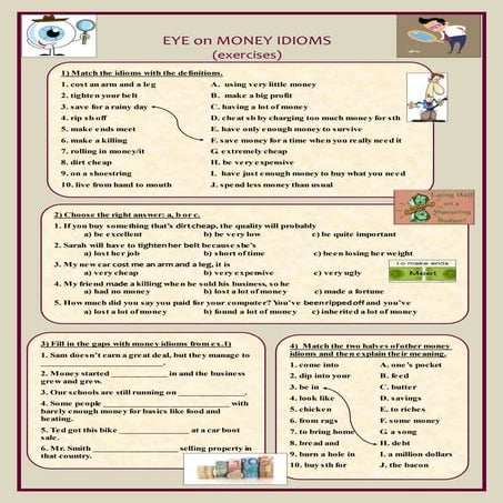 5b. Talking About Money - Basic Money Signs and Banking Terms | PPTX