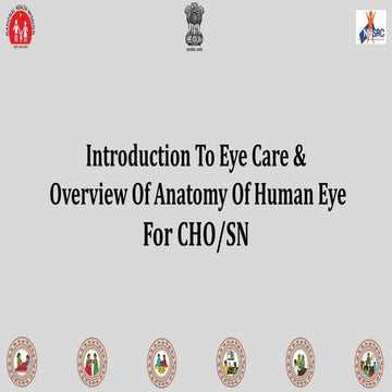 Eye Care for CHO &SN- Introduction to Eye care_Anatomy of Human Eye.pdf