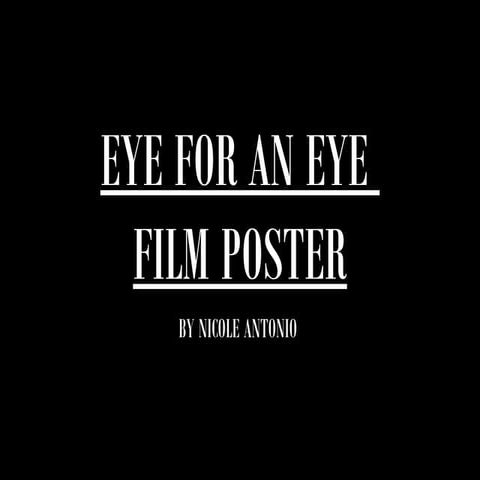 Eye For An Eye