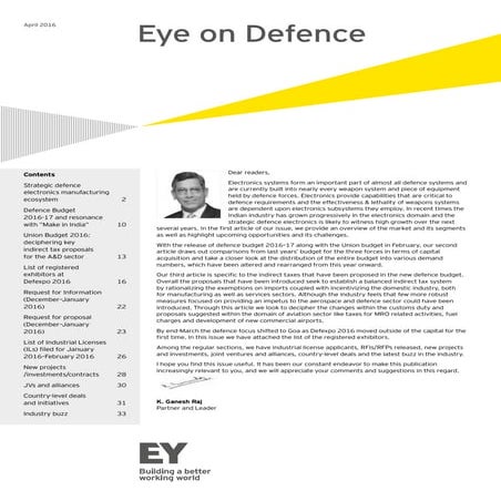Eye on Defence April 2016