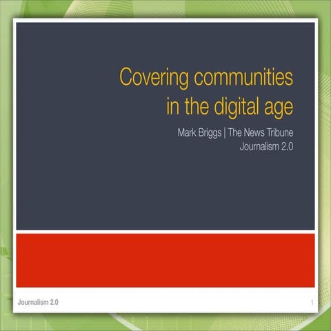 Covering community in new and cost-effective ways