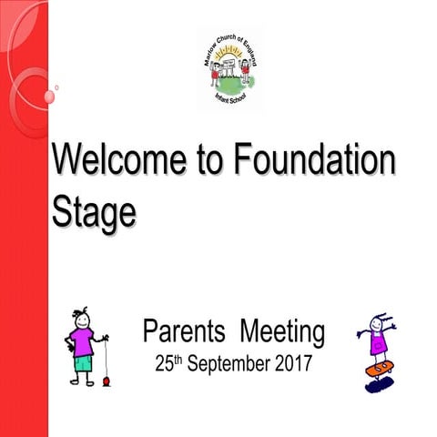 EYFS curriculum evening 2017