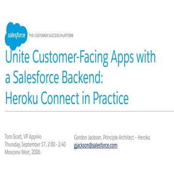 Heroku-Architect受験準備