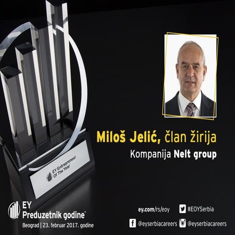 EY Preduzetnik godine 2016 - nezavisni žiri