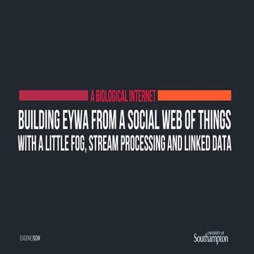 A Biological Internet?: Eywa