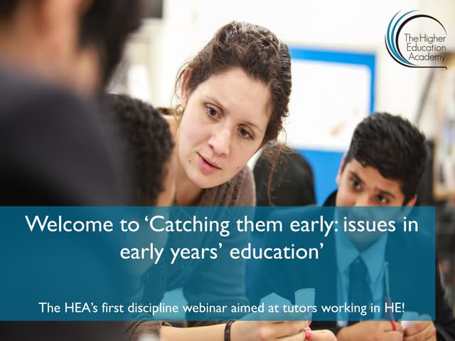 Catching Them Early Key Issues In Early Years Education catching-them-early-key-issues-in-early-years-education