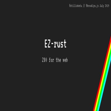 EZRust: Z80 for the Web