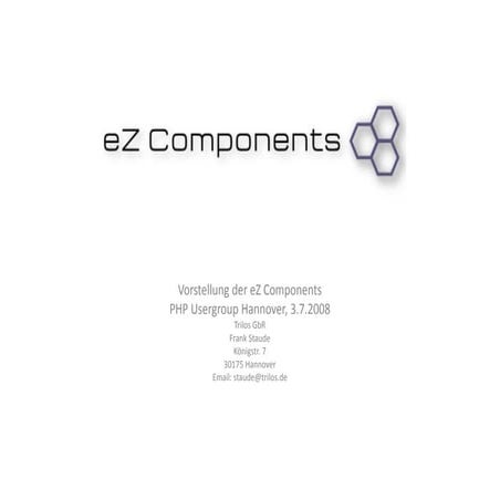 eZ Components
