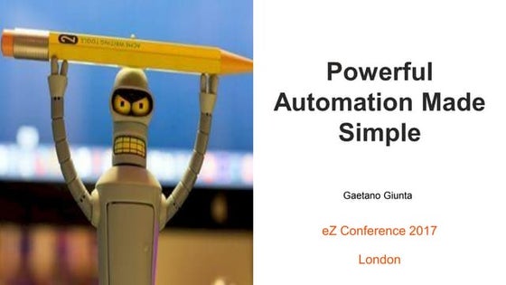 Powerful Automation Made Simple