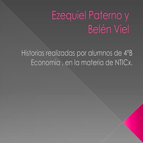 Ezequiel paterno y belen viel (juanito) modulo4 act1