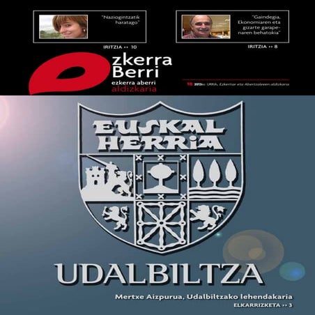 UDALBILTZA - Ezkerraberri aldizkariaren 18.alea