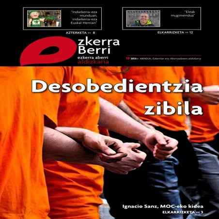 Ezkerraberri 19 - Desobedientzia zibila