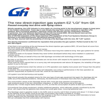 Repair kits for LPG reducers | PDF