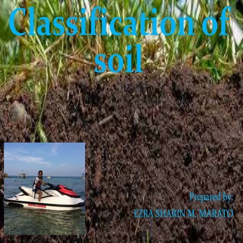 (classification of soil)