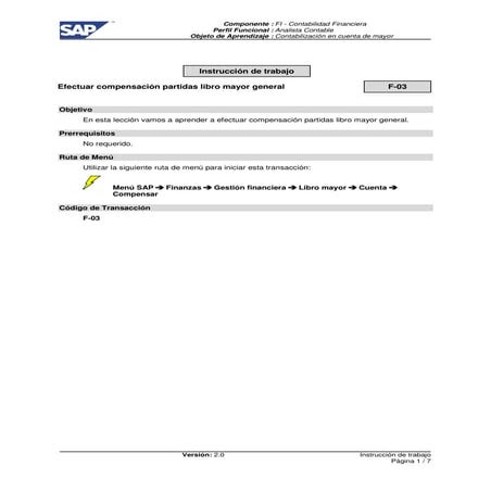 F 03 efectuar-compensacion