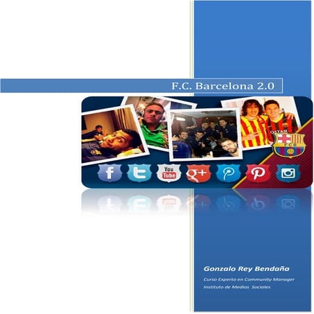F.c. Barcelona 2.0 por Gonzalo rey