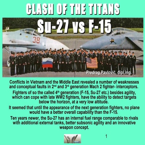F 15 vs su-27