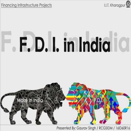 F.d.i. in India