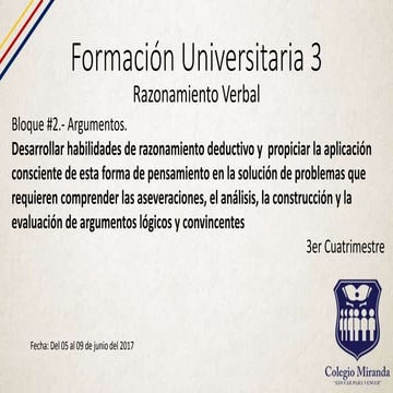 F.u 5 al 9 junio 2017