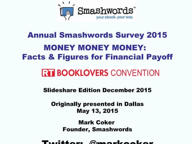 2015 Smashwords Survey - How to Sel...