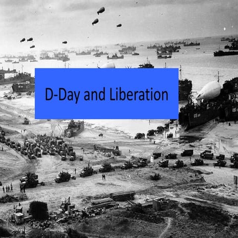 D-day and Liberation- Canadians Land on "Juno"