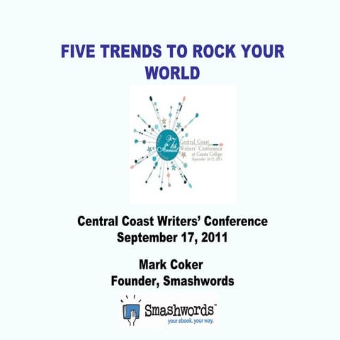 Five Big Trends that Will Rock the Future of Publishing