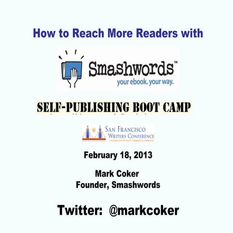 How to Reach More Readers with Self-Published Ebooks
