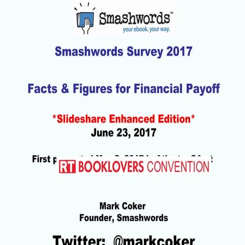 2017 Smashwords Survey of Ebook Trends and Data