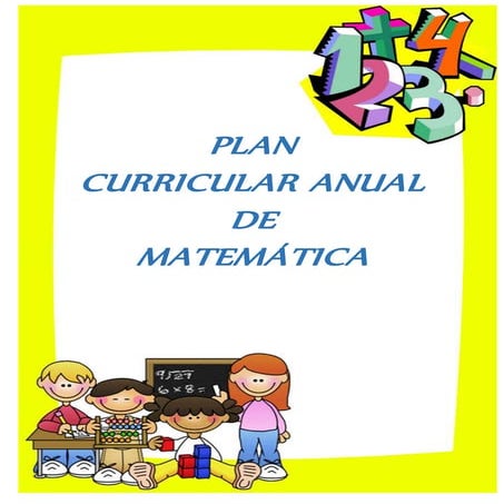 Plan Curricular Anual